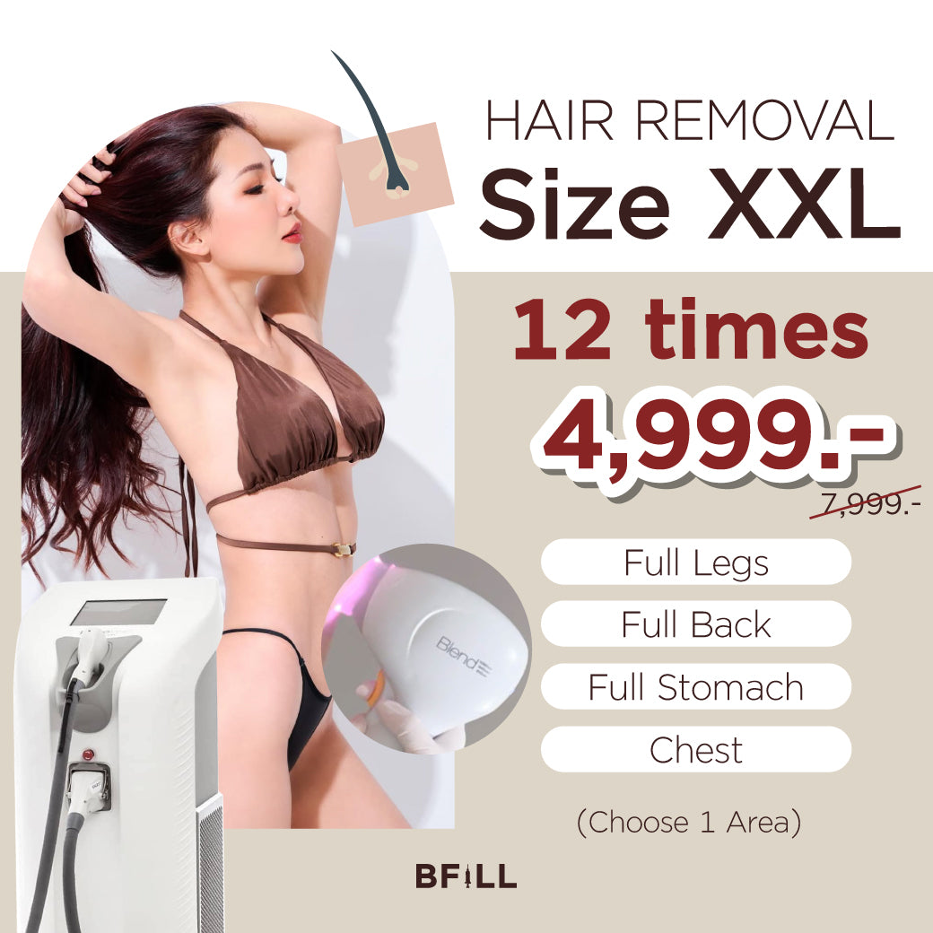 Hair Removal Diode Size XXL Express Que By Senior Specialist (x2 Package Duration)