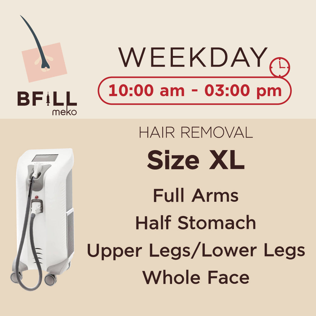 Weekday Hair Removal Diode Size XL