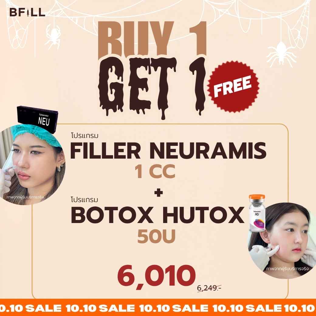 Program FILLER Neuramis or E.P.T.Q. or Volifil or Lorient or Restylane or Juvederm
