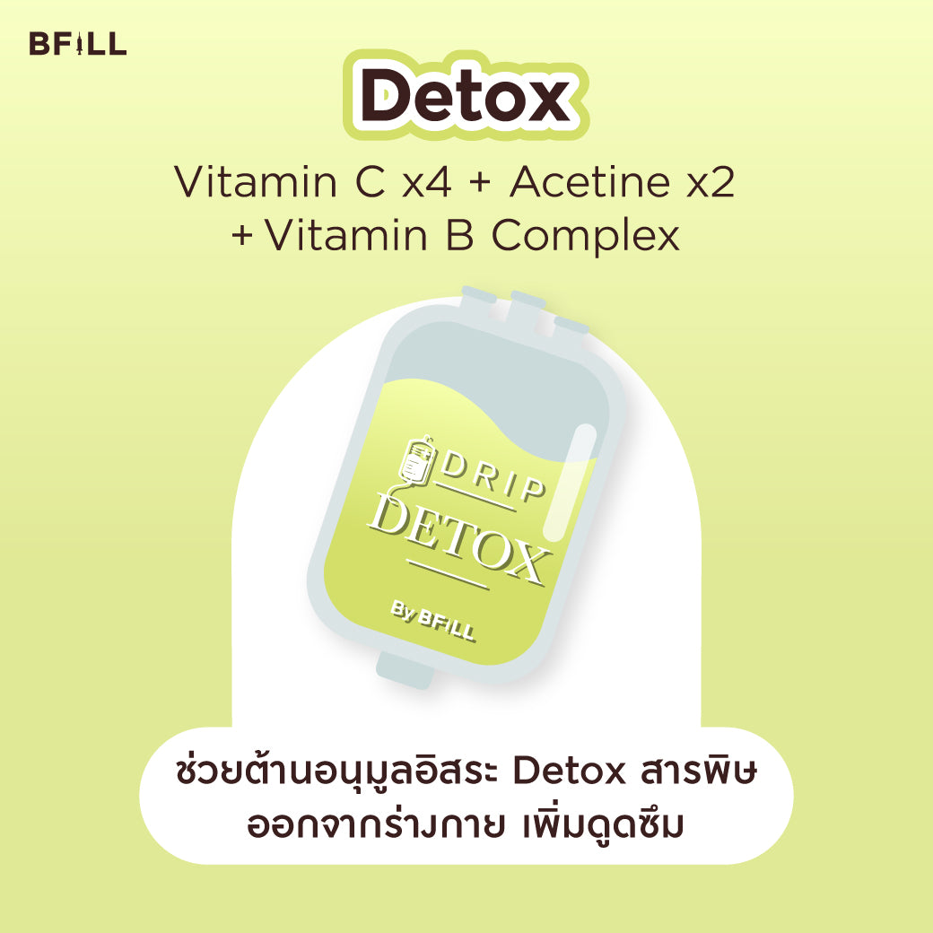IV Drip ดริปวิตามินผิว ผิวกระจ่างใส แข็งแรง สุขภาพดี