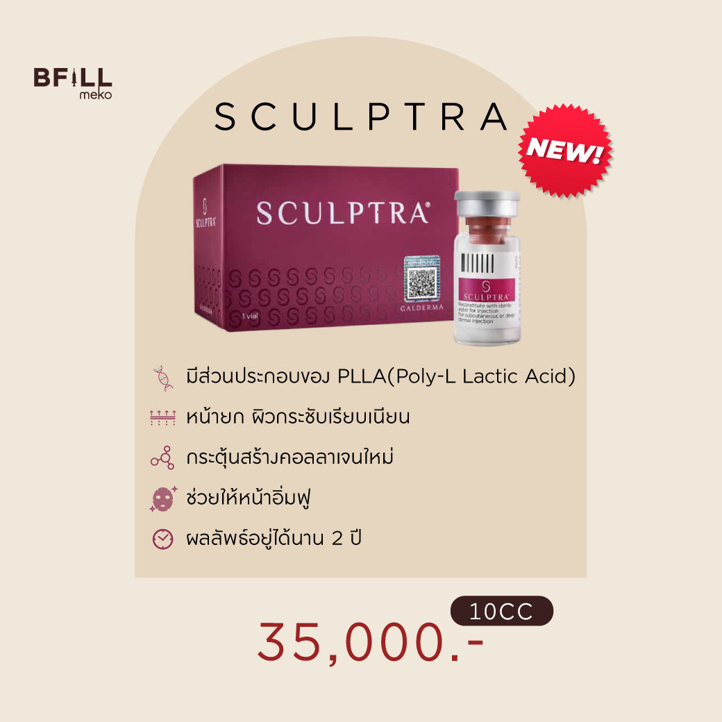 Sculptra collagen restoration innovation lasts up to 2 years
