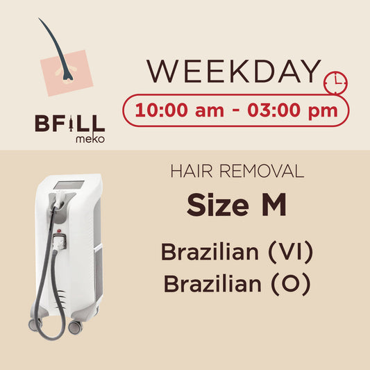 Weekday Hair Removal Diode Size M Express Que By Senior Specialist