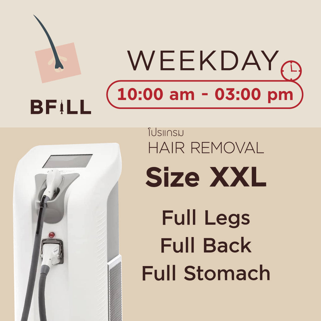 工作日脱毛二极管尺寸XXL