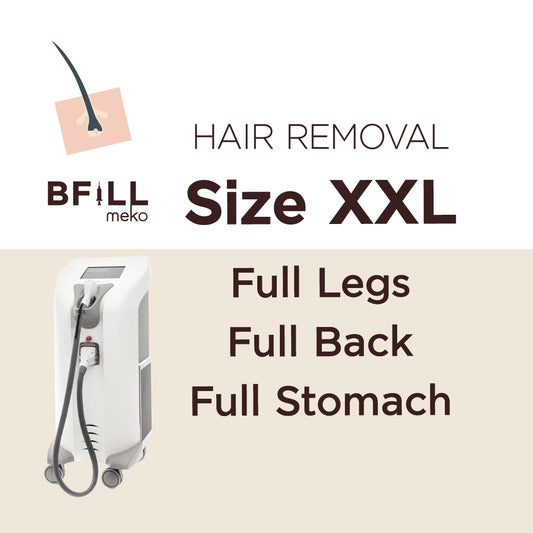 Hair Removal Diode Size XXL Express Que By Senior Specialist (x2 Package Duration)