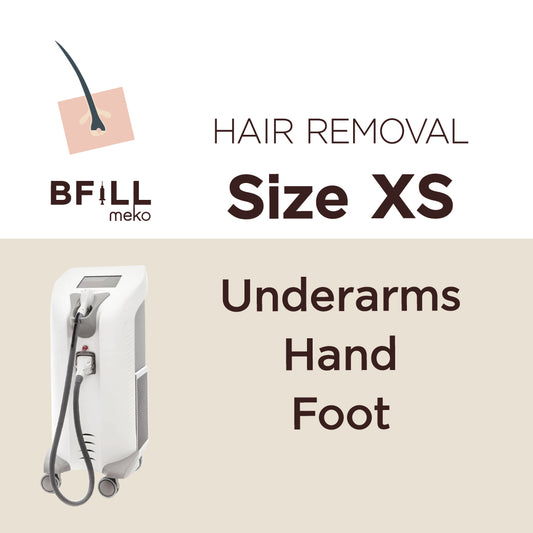 Hair Removal Diode Size XS Express Que By Senior Specialist (x2 Package Duration)