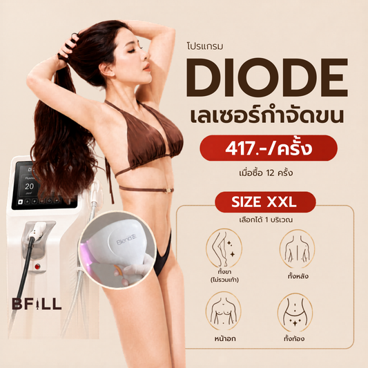 Program Hair Removal Diode Size XXL Express Que By Senior Specialist (x2 Package Duration)